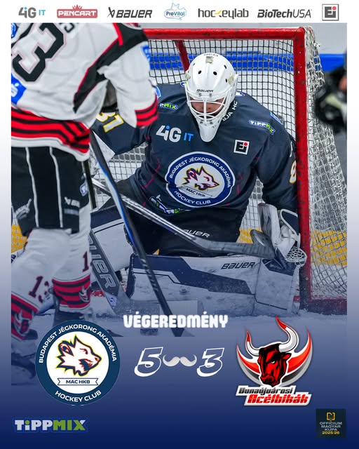 Budapest Jégkorong Akadémia HC – Dunaújvárosi Acélbikák  5-3