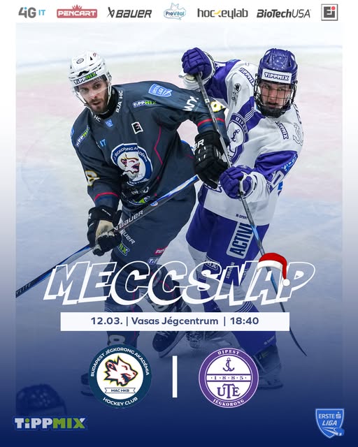 Ma este az UTE csapata érkezik hozzánk, akik jelenleg az Erste Liga tabella harmadik helyén állnak