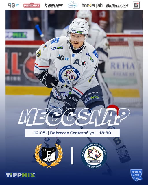 Ma este a DEAC ellen kell helytállnunk, Debrecenbe utazik a csapatunk