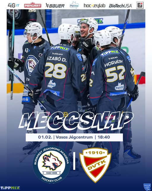 A 2026-os év első Erste Liga mérkőzését hazai pályán játssza ma este csapatunk, a DVTK Jegesmedvék ellen