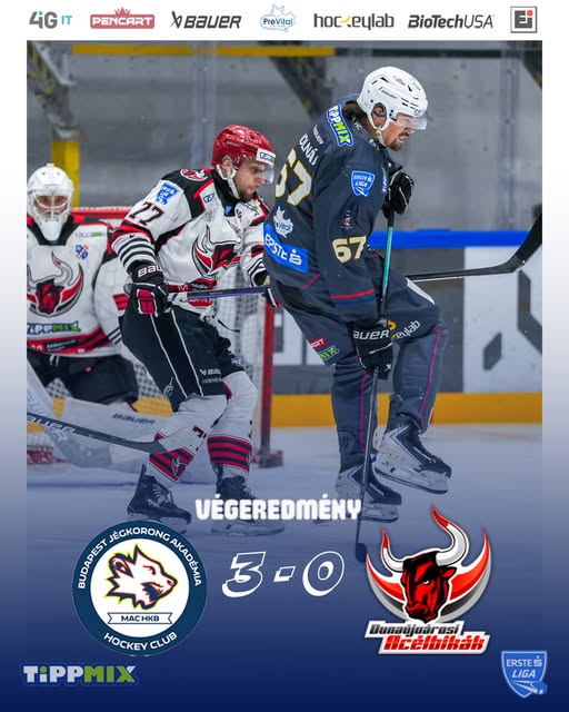Budapest Jégkorong Akadémia HC – Dunaújvárosi Acélbikák: 3-0