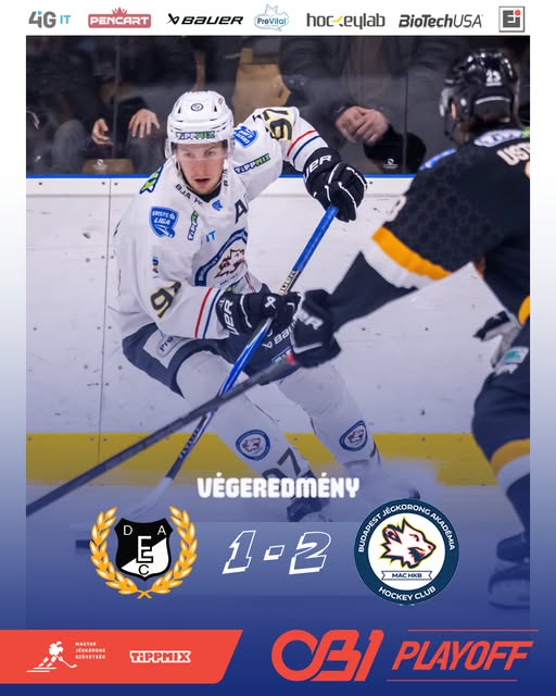 DEAC – Budapest Jégkorong Akadémia HC 1-2