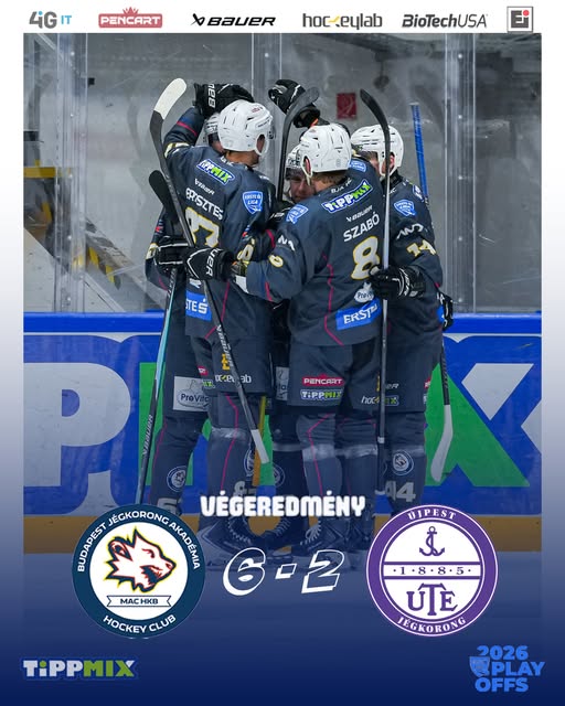 Budapest Jégkorong Akadémia HC – UTE 6-2￼