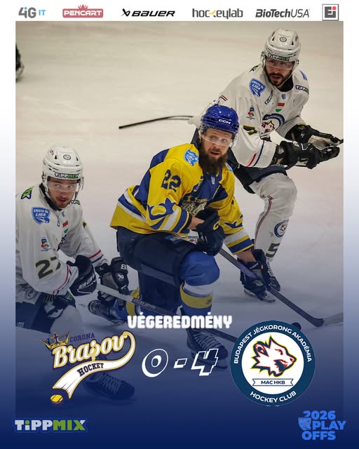 CSM Corona Brasov – Budapest Jégkorong Akadémia HC: 0-4