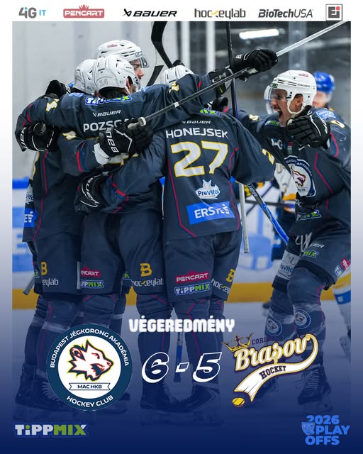 Budapest Jégkorong Akadémia HC – CSM Corona Brasov 6-5