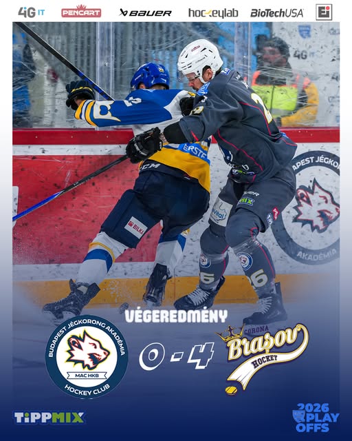 Budapest Jégkorong Akadémia HC-CSM Corona Brasov 0-4