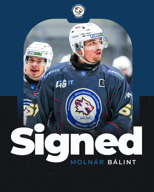 Molnár Bálint a 2026/2027-es szezonban is a BJA HC-t erősíti
