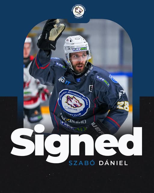 Szabó Dániel a 2026/2027-es szezonban is a BJA HC-t erősíti! Isten hozott egy újabb szezonra Dani