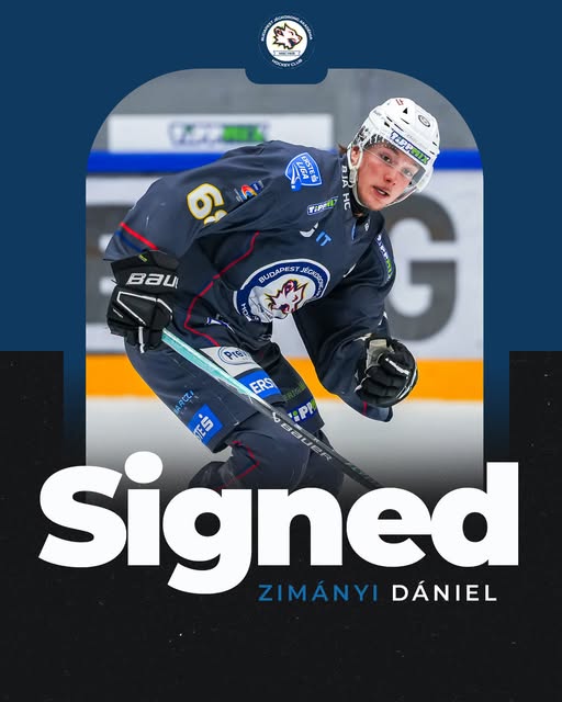 Zimányi Dániel a 2026/2027-es szezonban is a BJA HC-t erősíti! Isten hozott egy újabb szezonra Zima