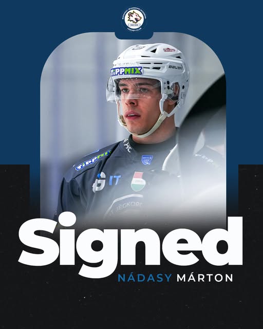 Nádasy Márton a 2026/2027-es szezonban is a BJA HC-t erősíti! Isten hozott egy újabb szezonra Marci