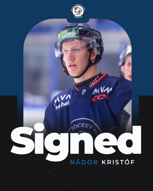 Nádor Kristóf a 2026/2027-es szezonban a BJA HC-t erősíti