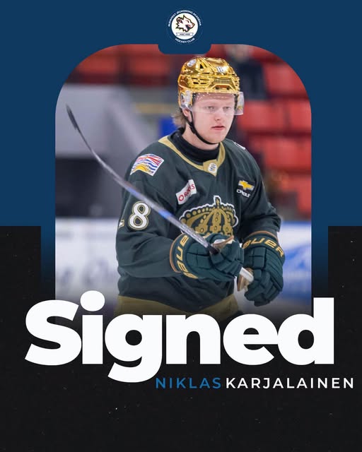 Niklas Karjalainen a 2026/2027-es szezonban a BJA HC-t erősíti