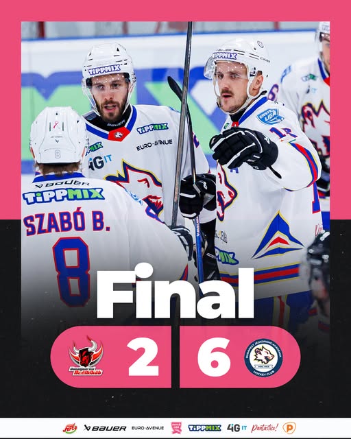 Dunaújvárosi Acélbikák – Budapest Jégkorong Akadémia HC 2–6
